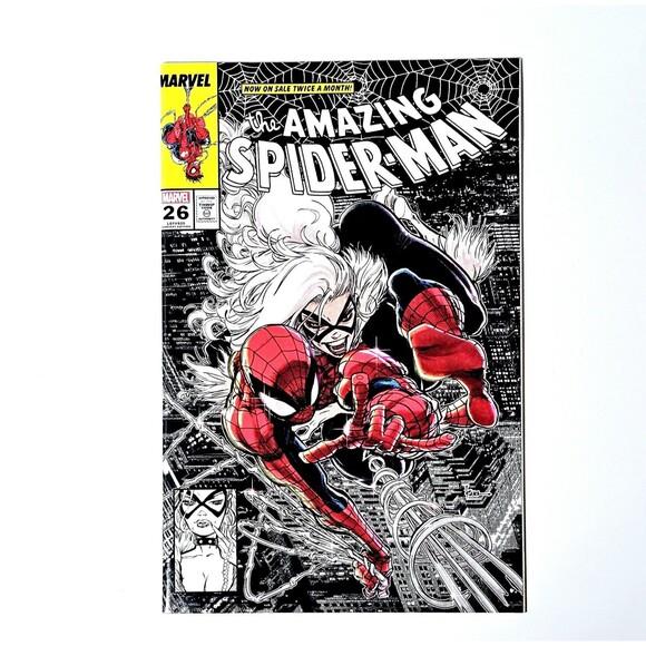 AMAZING SPIDER-MAN BLACK CAT #26 EXCLUSIVE VARIANT COVER ANDREWS KAARE MARVEL NM - Picture 4 of 4